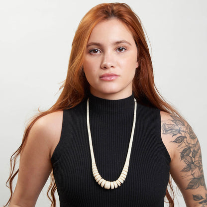 Colar de Jarina Marfim Vegetal Povo Apurinã