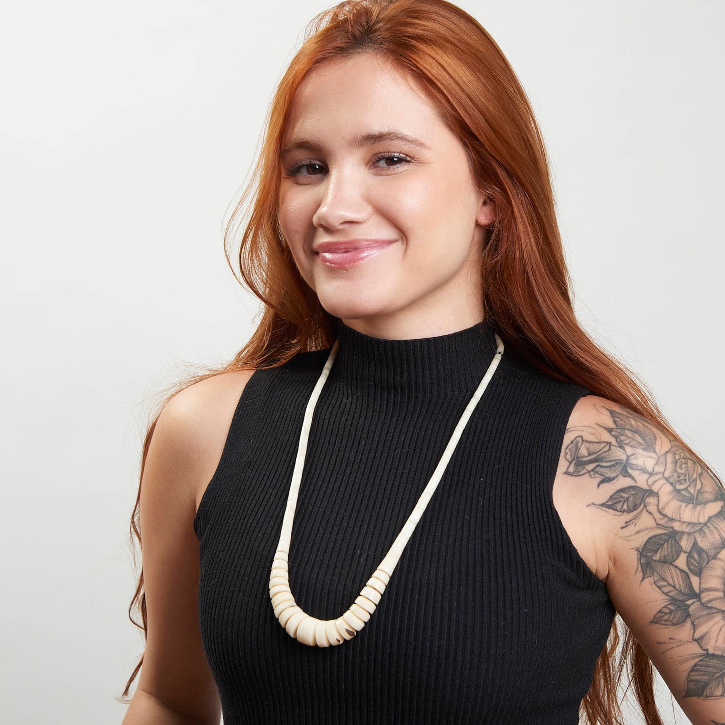 Colar de Jarina Marfim Vegetal Povo Apurinã