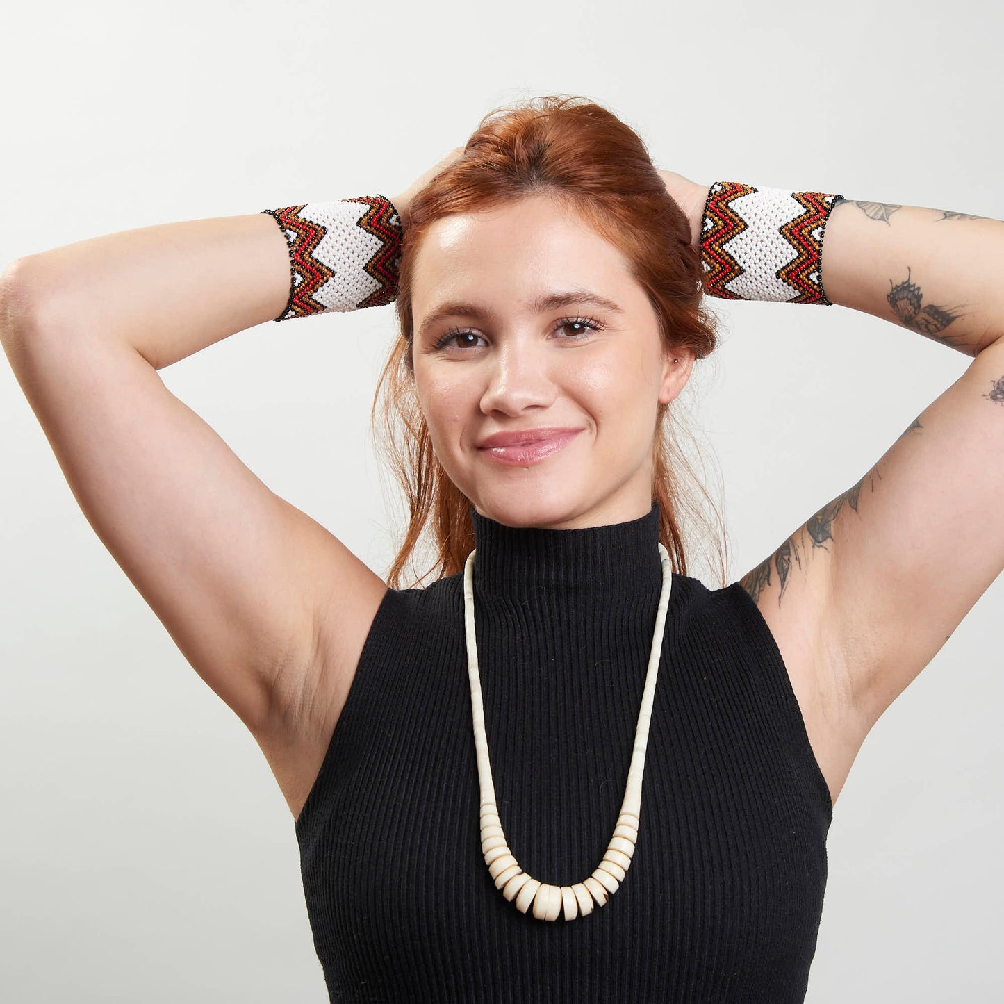 Colar de Jarina Marfim Vegetal Povo Apurinã