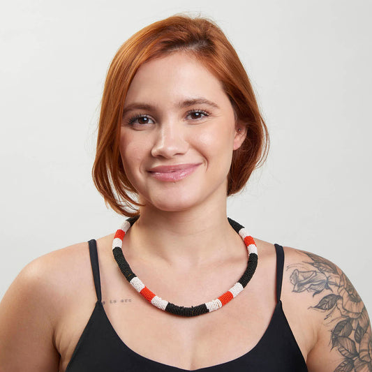 Colar de Miçanga Povo Kanela