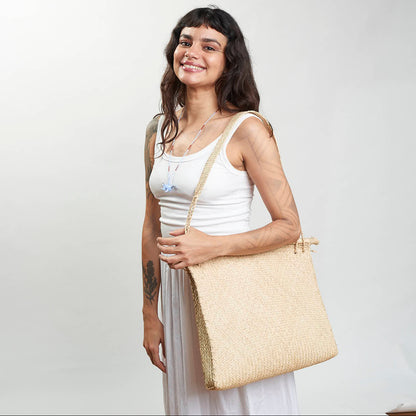 Bolsa Artesanal de Fibra Povo Kanela