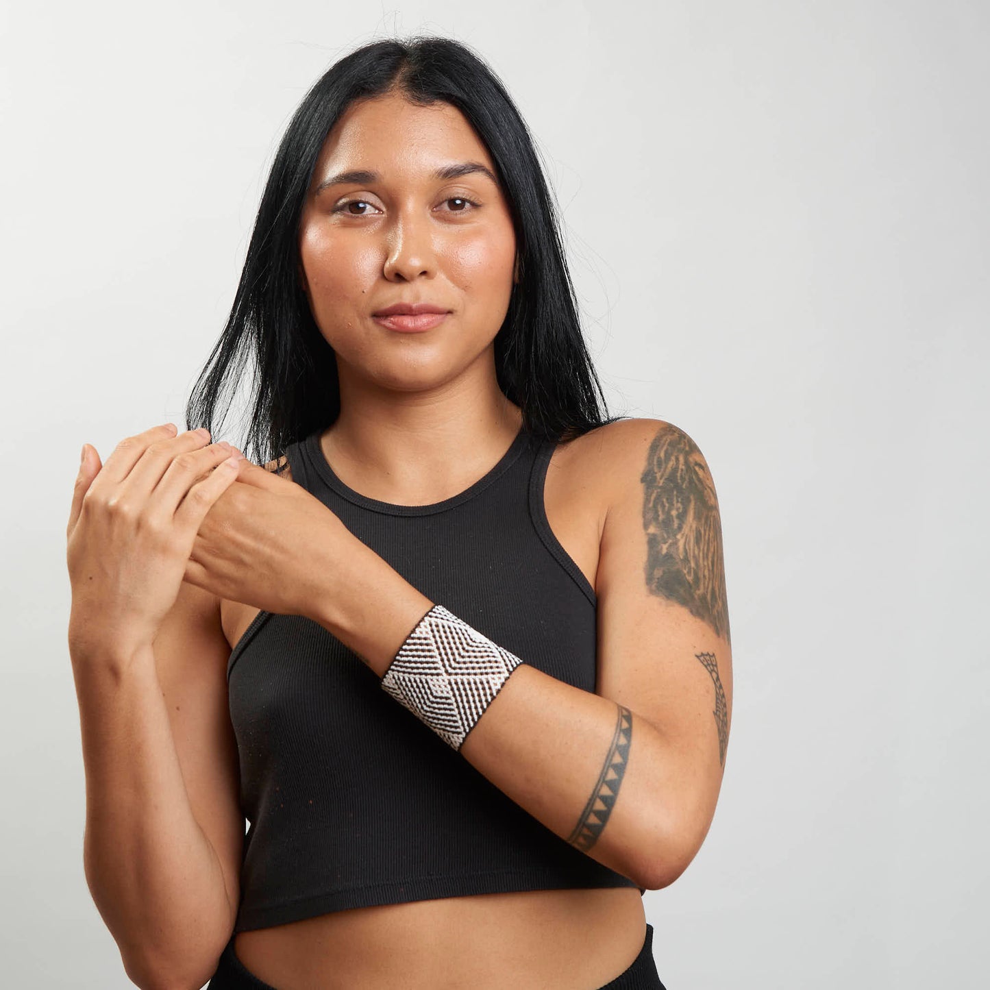 Pulseira de Miçanga fio Elástico Povo Waura