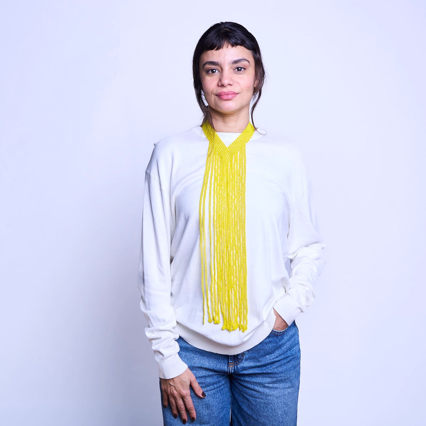 Colar Indígena de Miçanga Kayapó