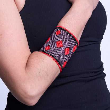 Pulseira de Miçanga fio Elástico Povo Kamayurá