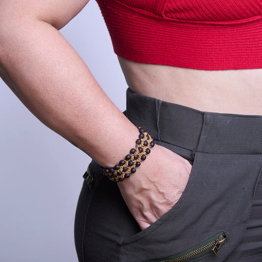 Pulseira de Sementes Povo Apiaká