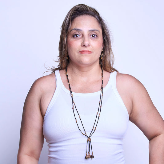 Colar de Sementes Povo Indígena Krahô