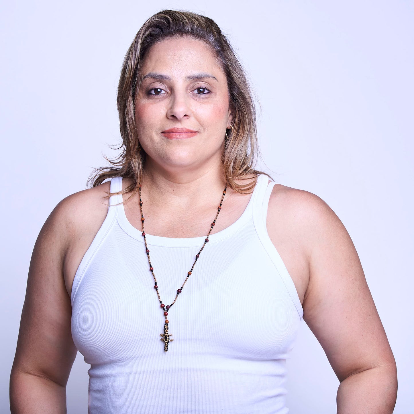 Colar Indígena Krahô de Sementes