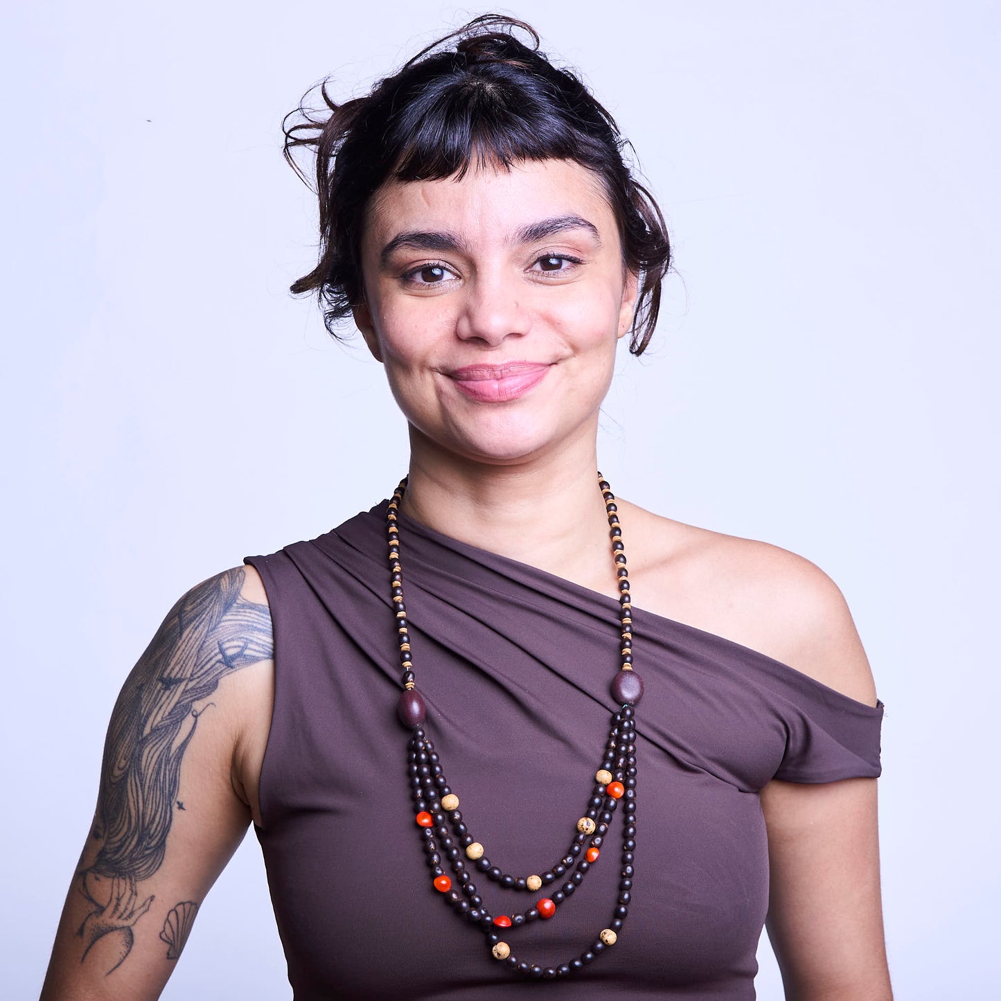 Colar Indígena de Sementes Povo Apiaká