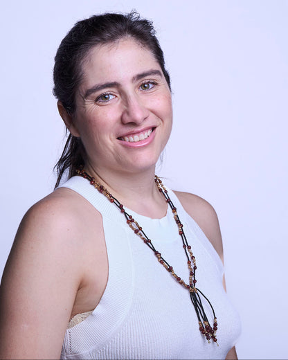 Colar de Sementes Krahô Artesanal