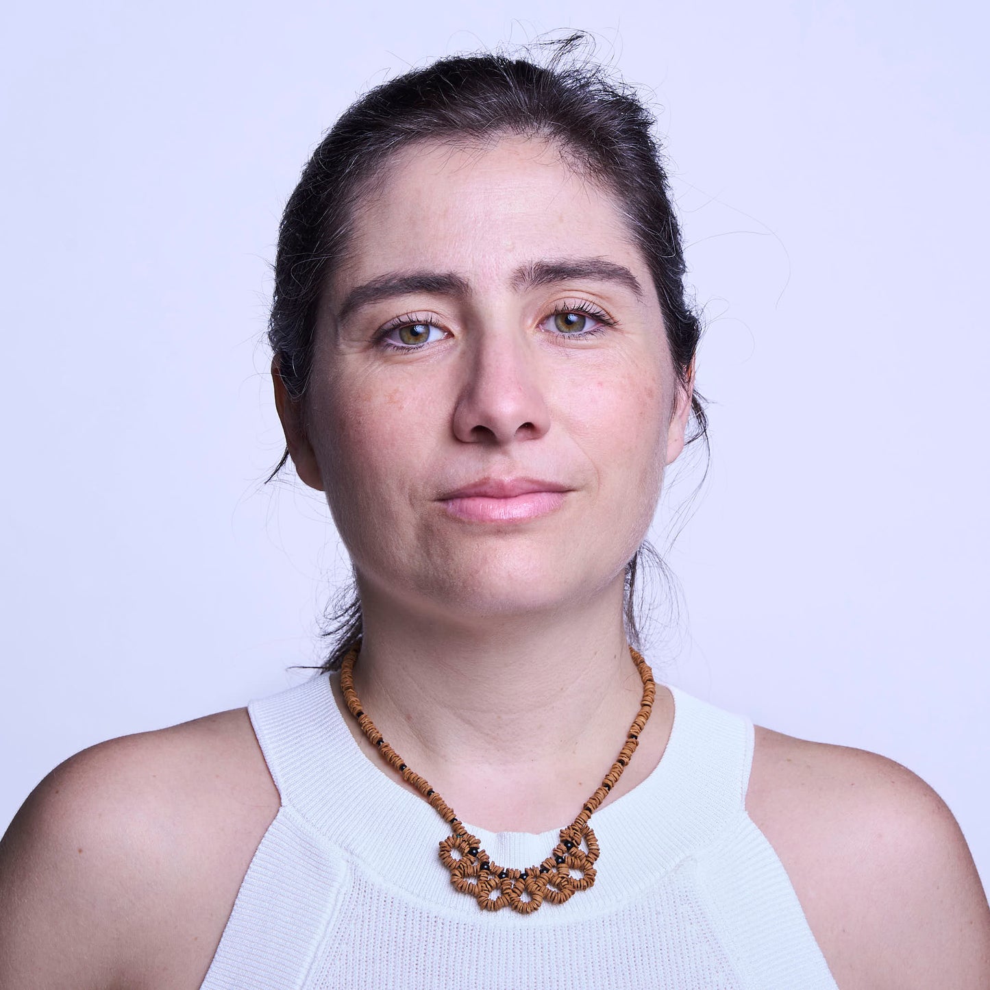 Colar Indígena de Sementes Povo Apiaká