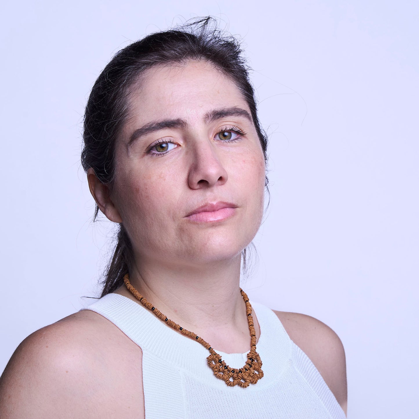 Colar Indígena de Sementes Povo Apiaká