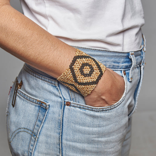 Pulseira de Sementes Povo Indígena Krahô