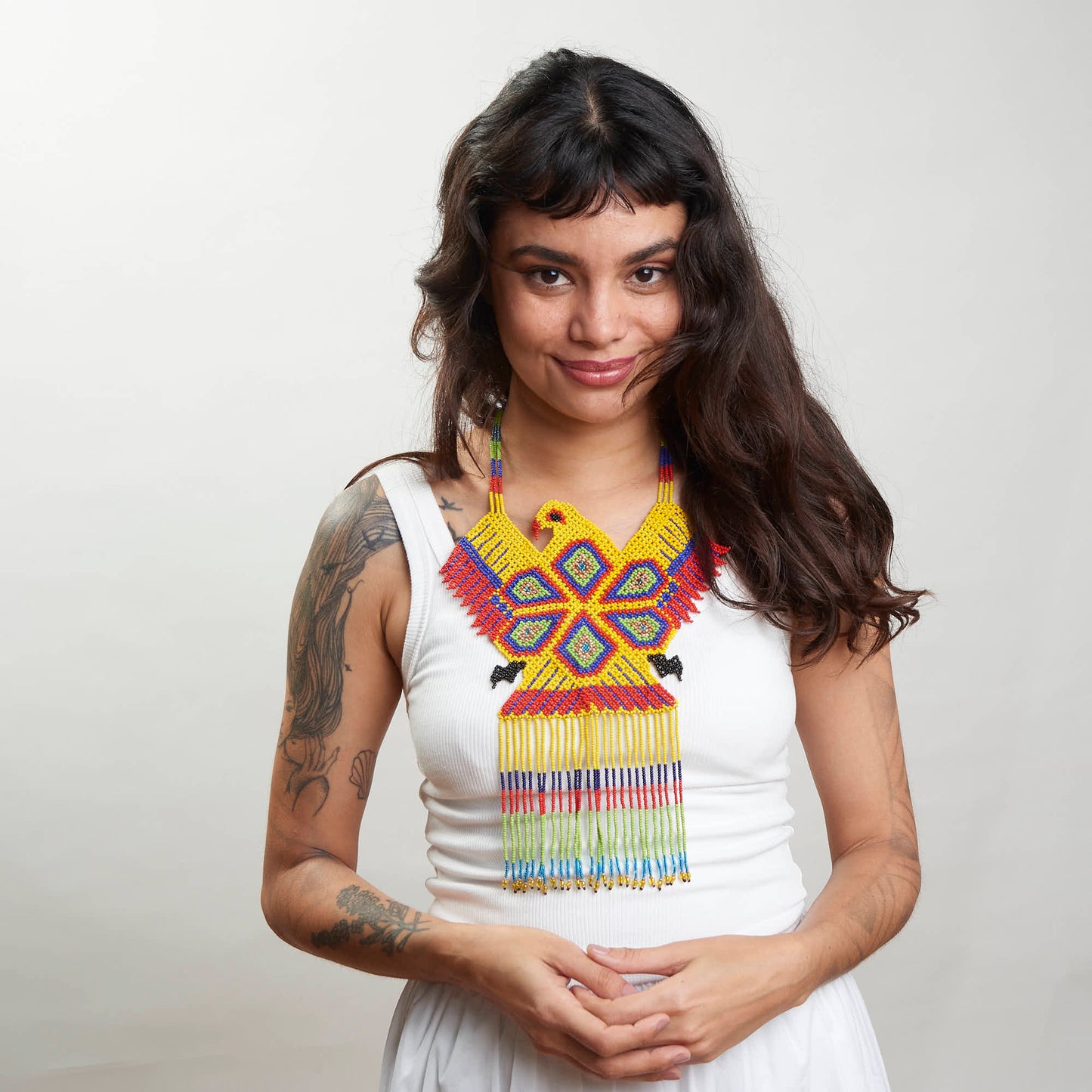 Colar de Miçanga Povo Kanela