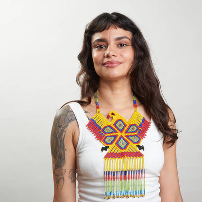 Colar de Miçanga Povo Kanela