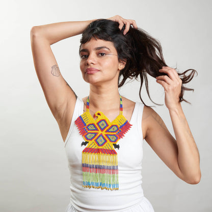 Colar de Miçanga Povo Kanela