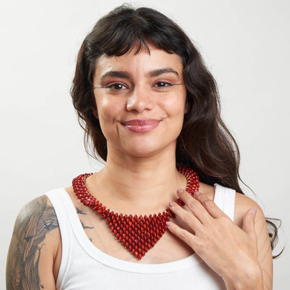 Colar de Sementes Povo Pataxó