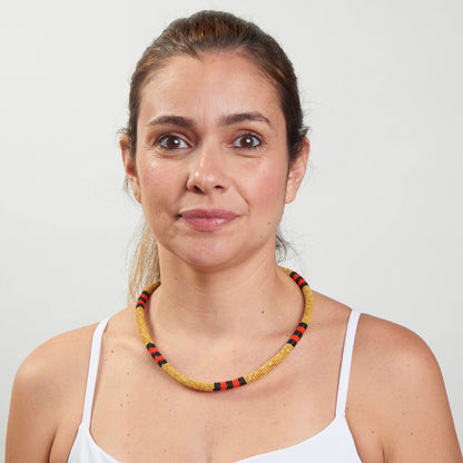 Colar de Miçanga Povo Kalapalo
