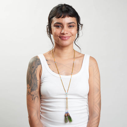 Colar de Miçanga Povo Kanela