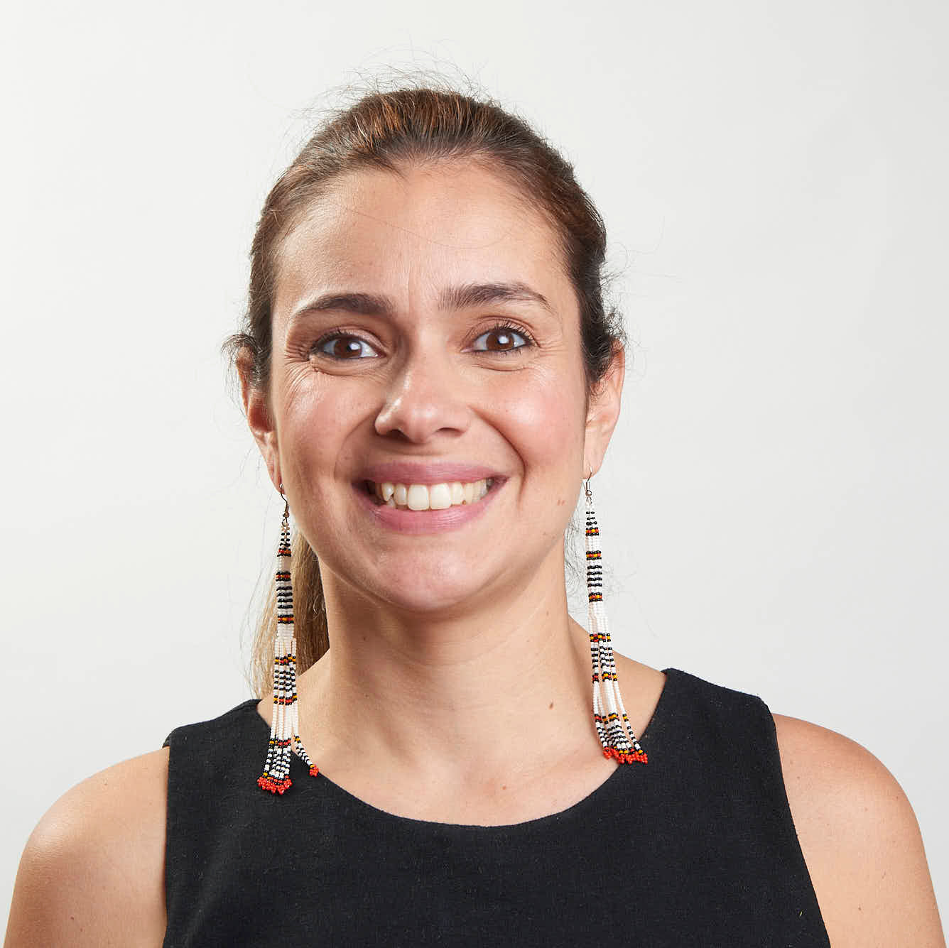 Brinco Artesanal de Miçanga Povo Kayapó