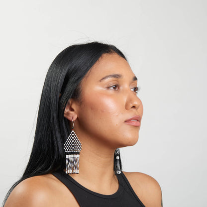 Brinco Artesanal de Miçanga Povo Kayapó