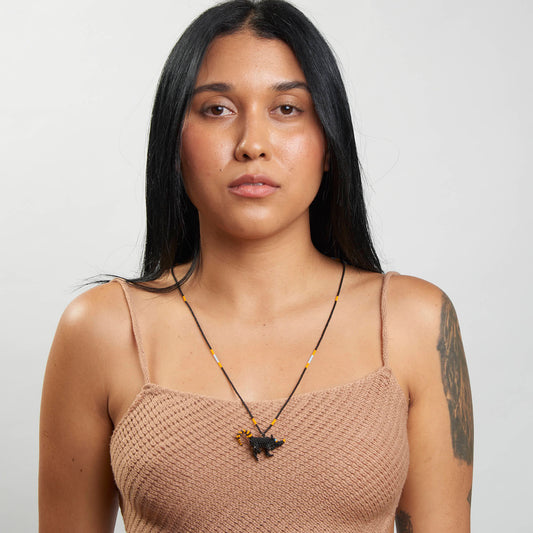 Colar de Miçanga Povo Kanela