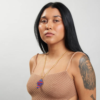 Colar de Miçanga Povo Kanela