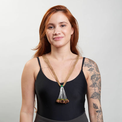 Colar indígena Povo Kanela