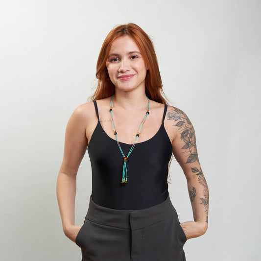 Colar de Miçanga Povo Kanela