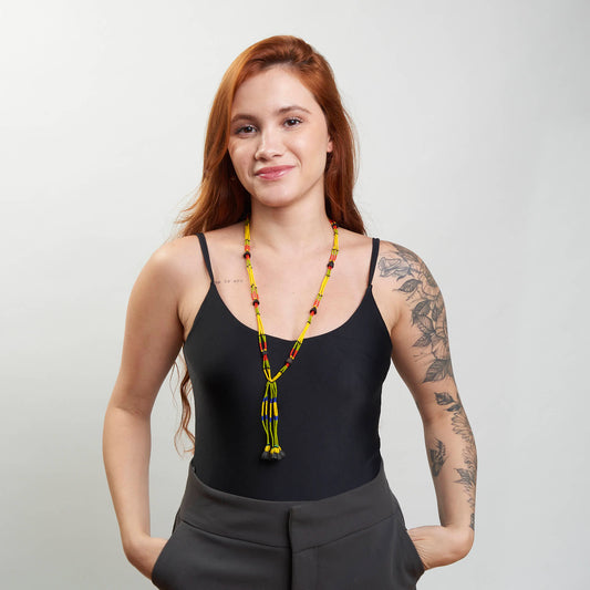 Colar de Miçanga Povo Kanela