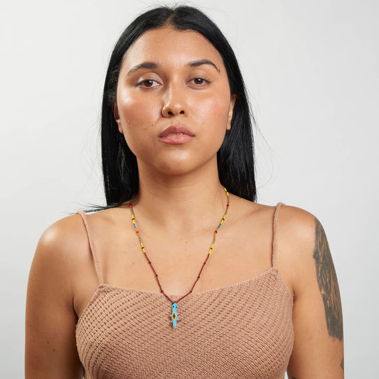 Colar de Miçanga Povo Kanela