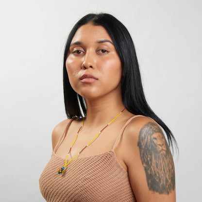 Colar de Miçanga Povo Kanela