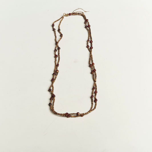 Colar de Sementes Povo Indígena Krahô