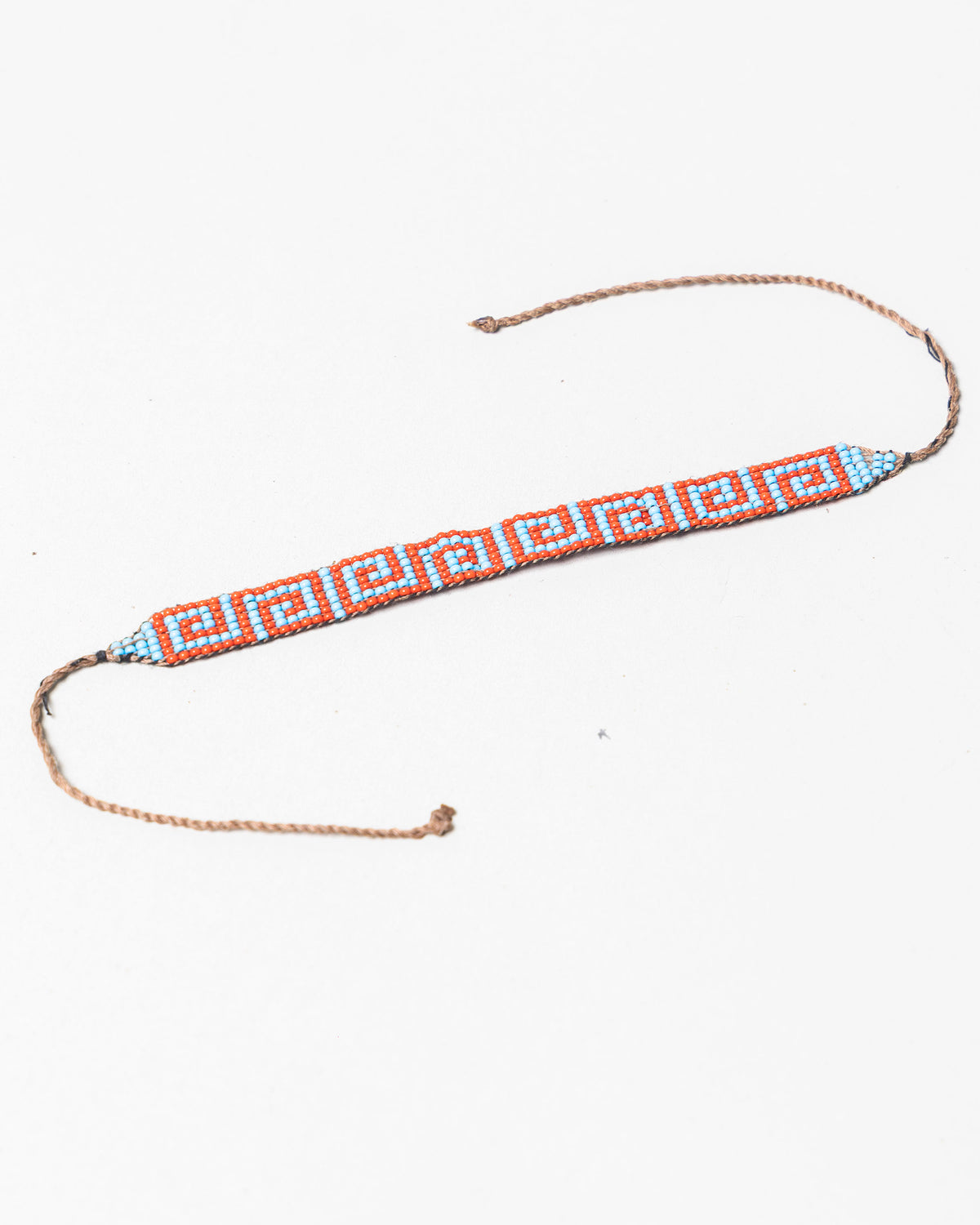 Pulseira Indígena de Miçanga Ajustável Povo Wai-Wai