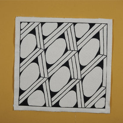Pintura em Tela Grafismo Indígena