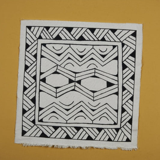 Grafismo em Tela Povo Kamayurá