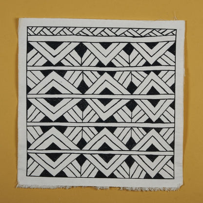 Pintura em Grafismo Kamayurá