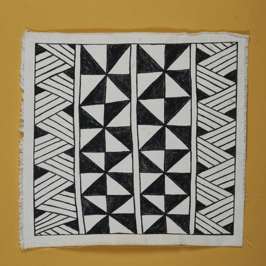 Tela Grafismo Pintado Kamayurá