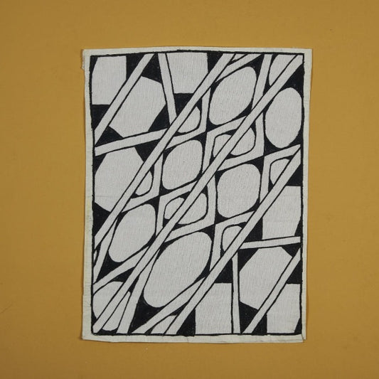 Tela Pintada para Decoração Kamayurá