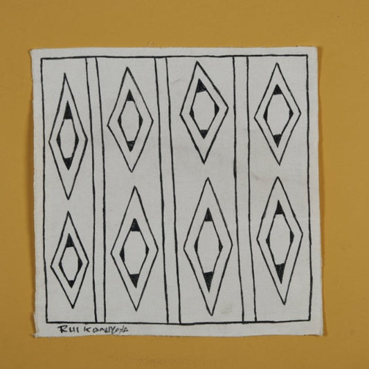 Tela Decorativa Pintura Povo Kamayurá
