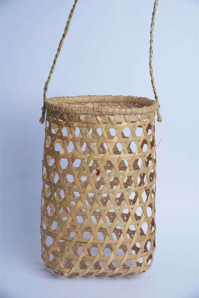 Cesto de Fibra de Buriti Decorativo Kanela