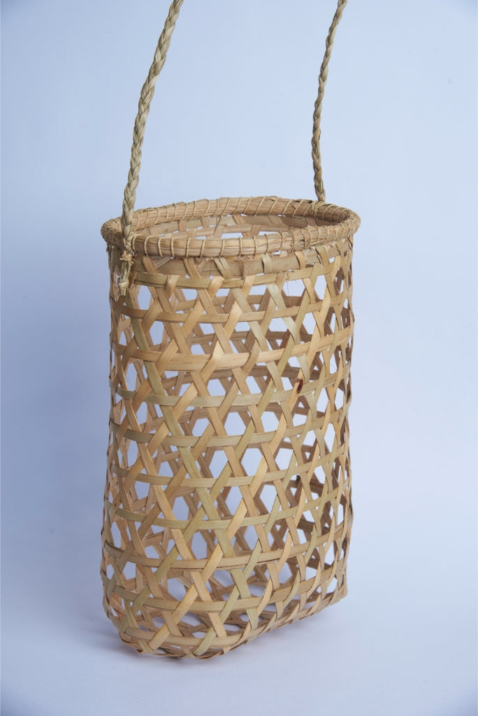 Cesto de Fibra de Buriti Decorativo Kanela