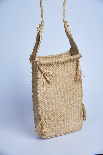 Bolsa Povo Kanela Fibra de Buriti
