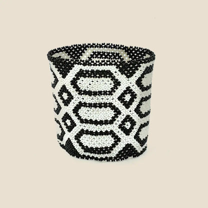 Pulseira Indígena Preto e Branco