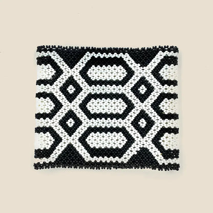Pulseira Indígena Preto e Branco