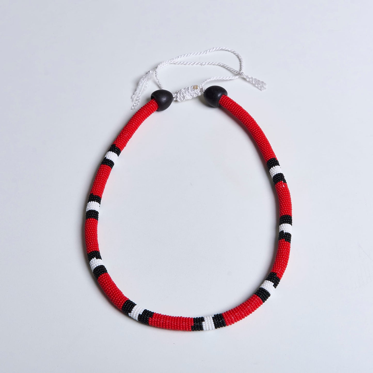 Colar Cobra Coral de Miçanga Povo Waura