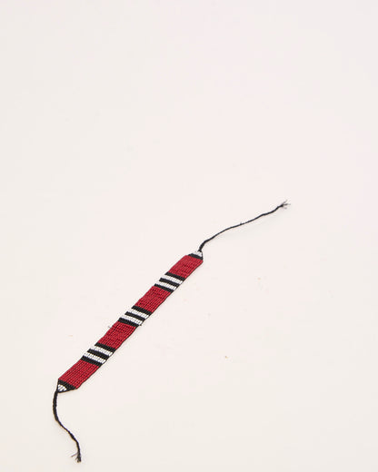 Pulseira de Miçanga Cobra Coral Amarração Povo Kamayurá
