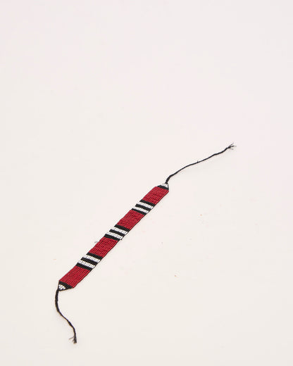 Pulseira de Miçanga Cobra Coral Amarração Povo Kamayurá
