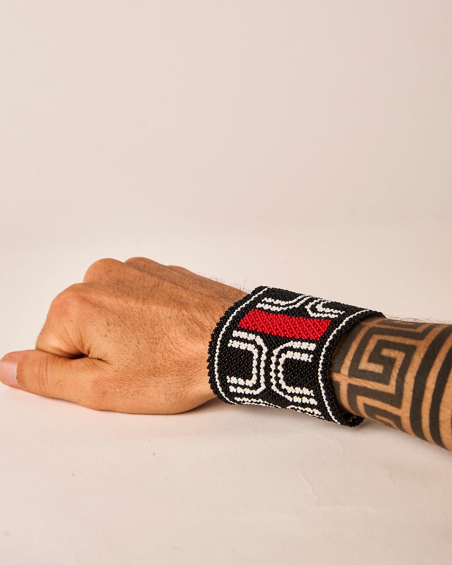 Pulseira de Miçanga fio Elástico Povo Waura