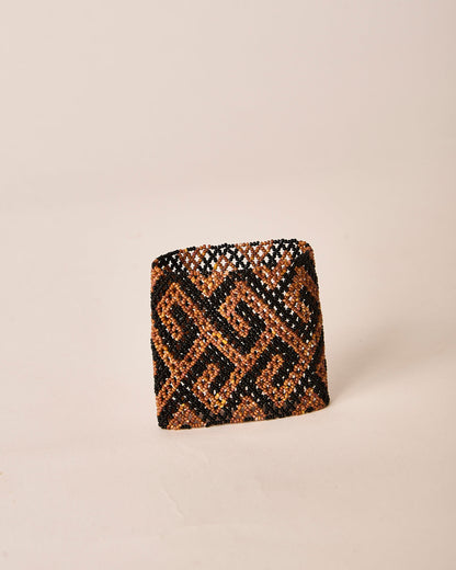 Pulseira de Miçanga fio Elástico Povo Waura
