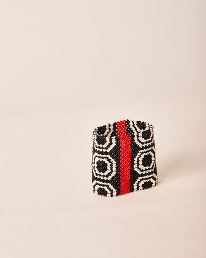 Pulseira de Miçanga fio Elástico Povo Waura